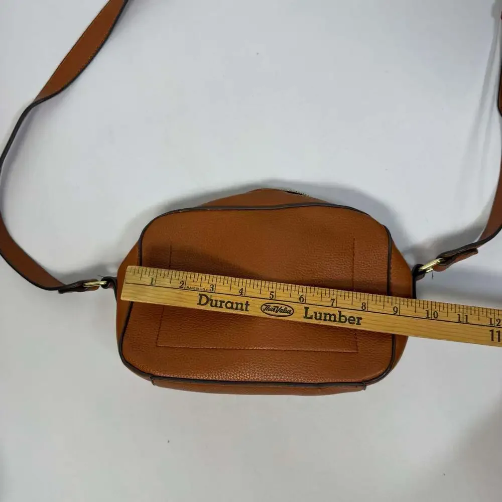 Katie Loxton London Crossbody in Cognac Brown Vegan Leather - Picture 8 of 8